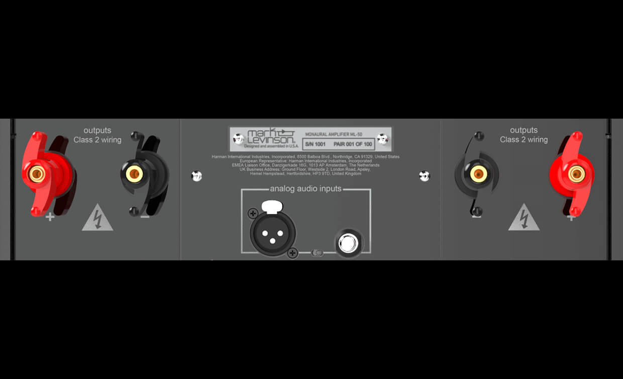Epsilon EPA-50 Ⅱ PRO AMPLIFIER Solid State Power Amplifier MARK LEVINSON ML-50 Mono (Two