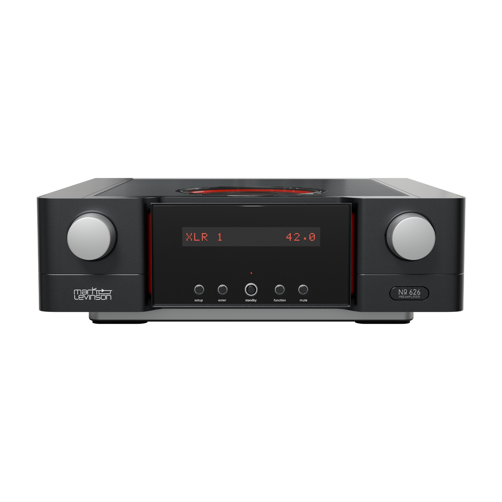 № 626 - Black - Stereo Preamplifier  - Front