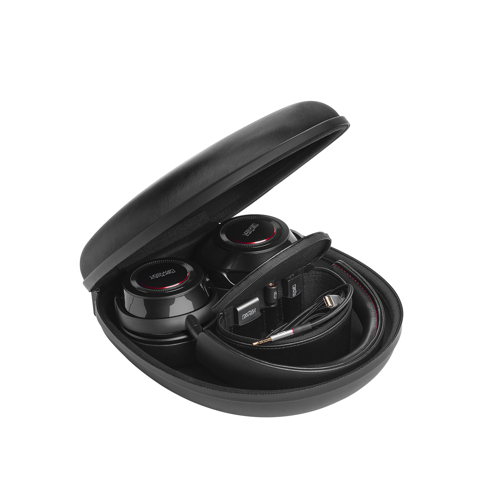 № 5909 - Black - PREMIUM WIRELESS HEADPHONES WITH ANC - Detailshot 4