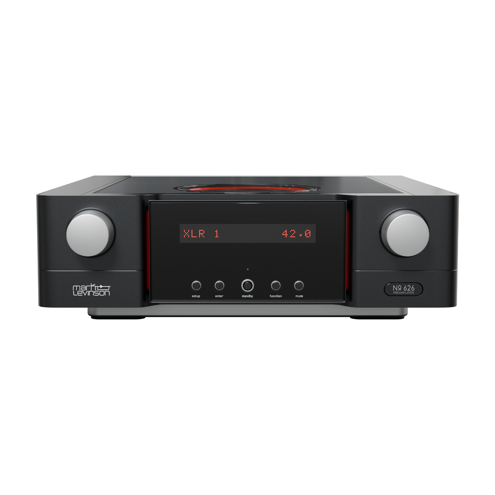 № 626 - Black - Stereo Preamplifier  - Front