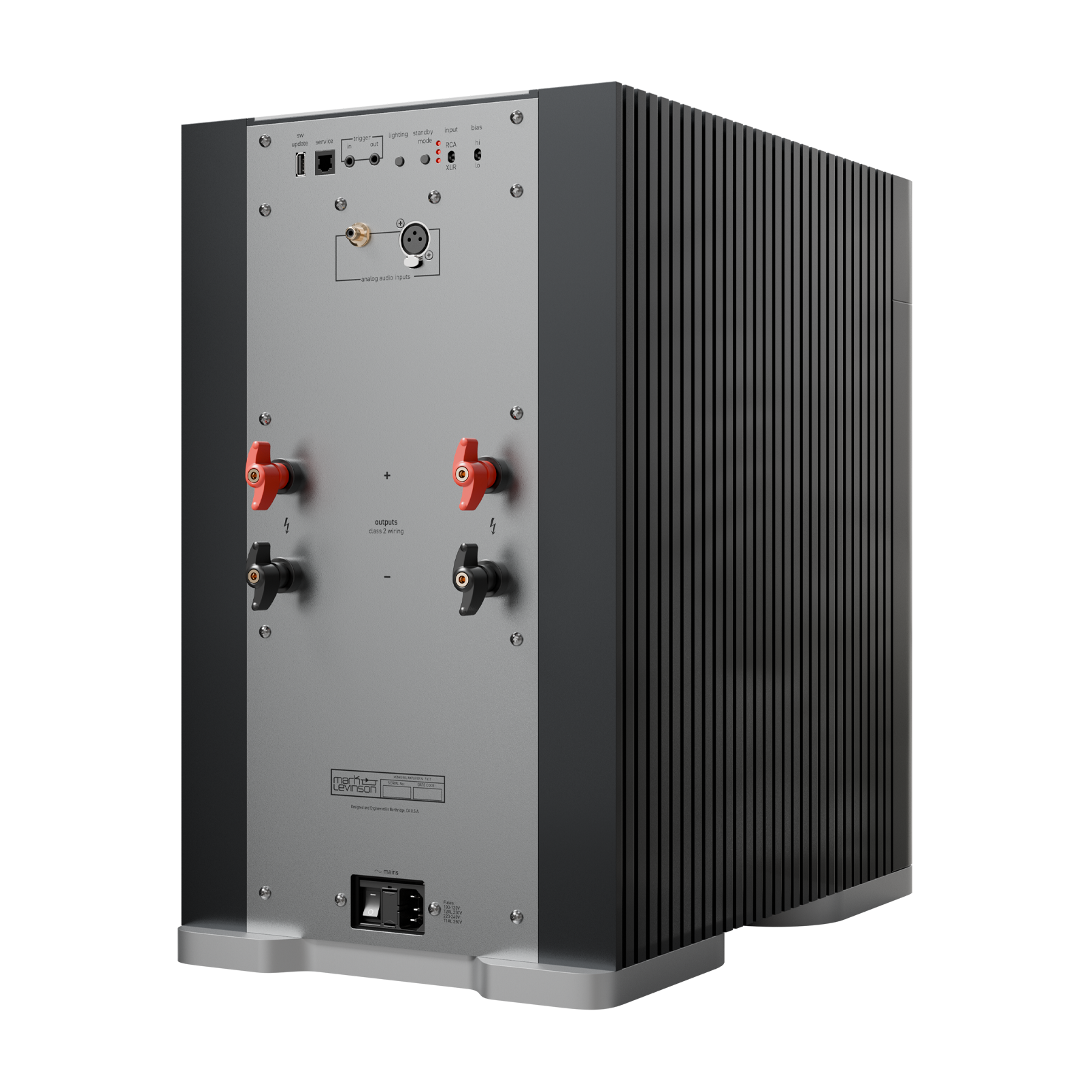 № 631 - Black - Monaural Amplifier - Detailshot 2