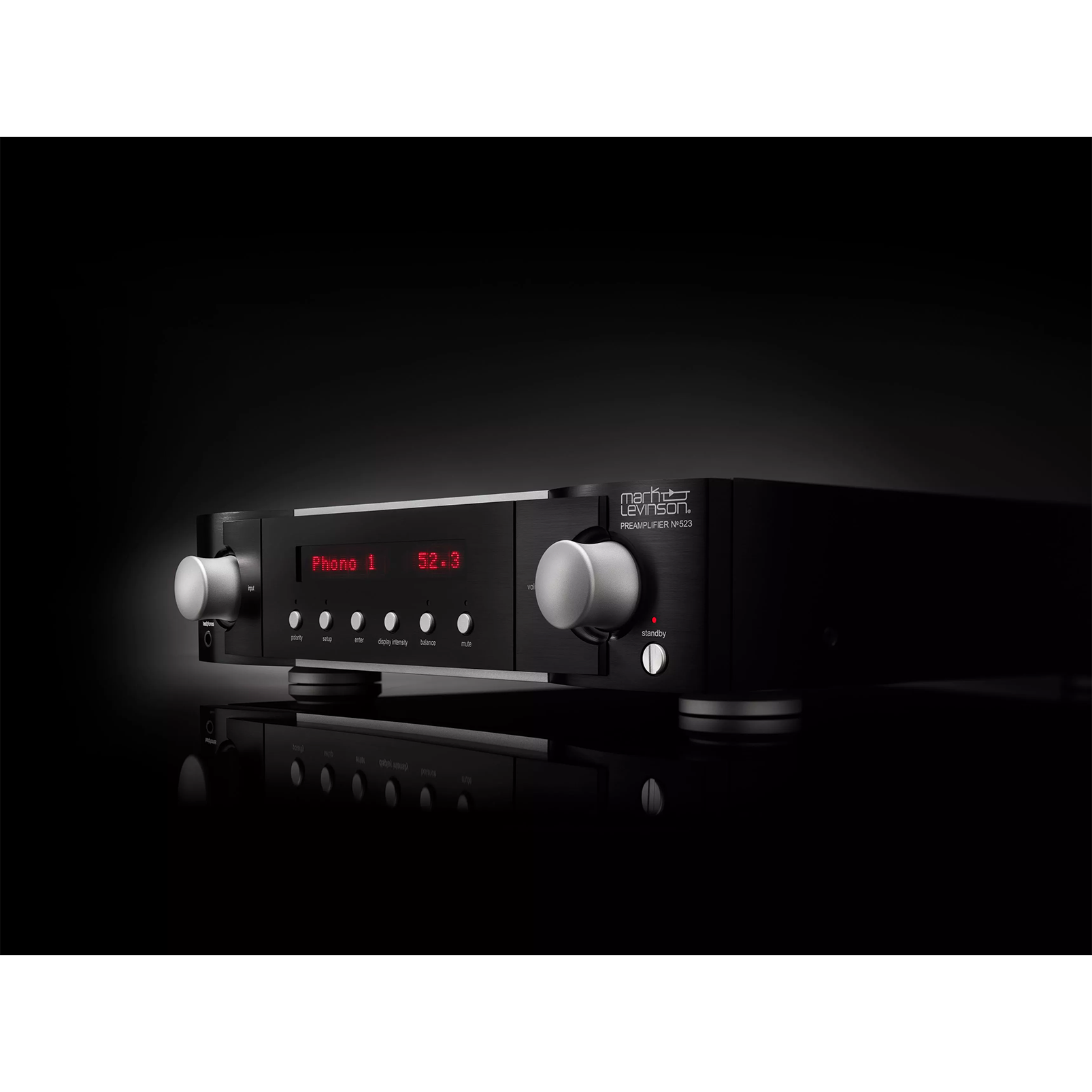 № 523 - Black - Dual-Monaural Preamplifier for Analog Sources - Detailshot 7