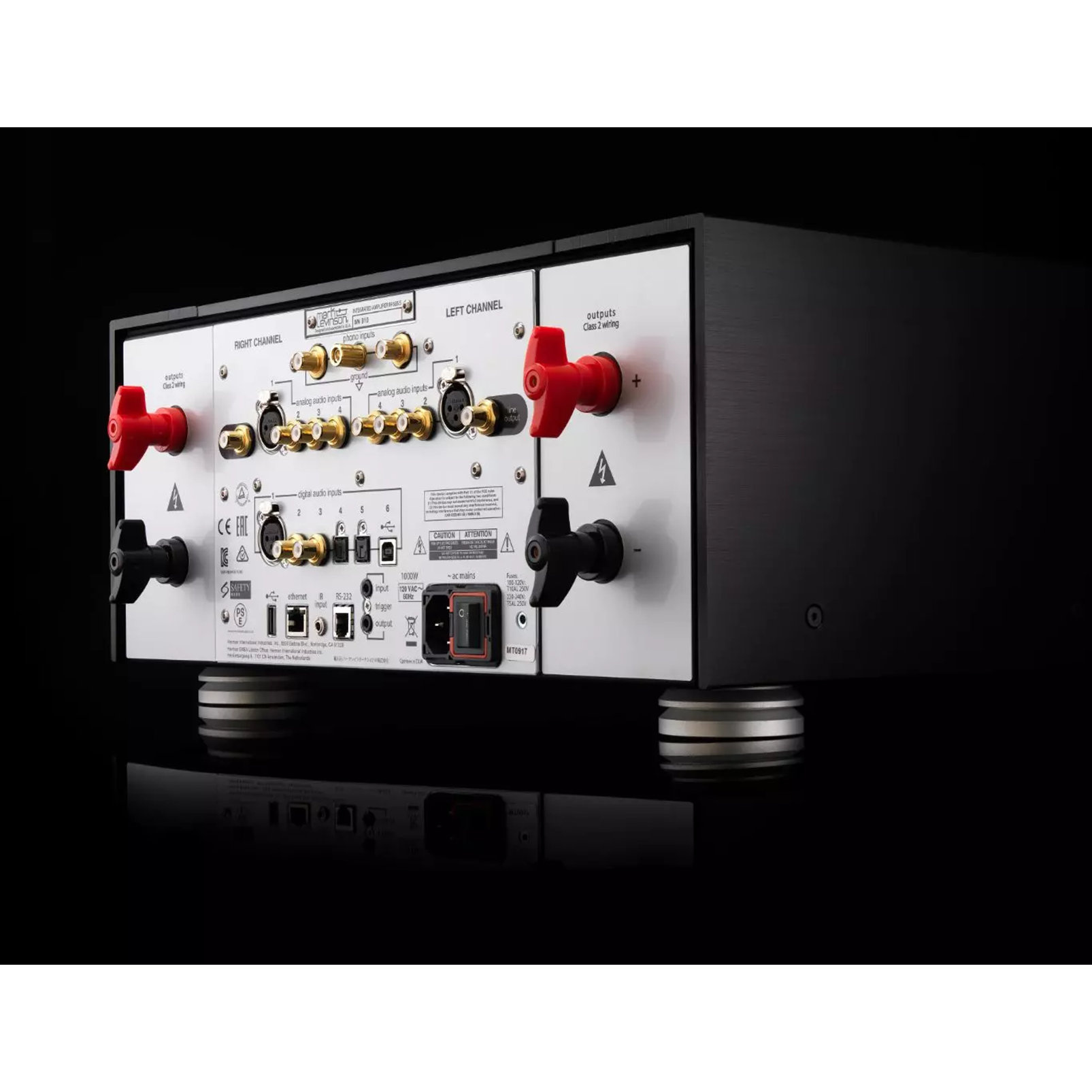 Nº585.5 - Black - Fully Discrete Integrated Amplifier with Class A Pure Phono Stage - Detailshot 7