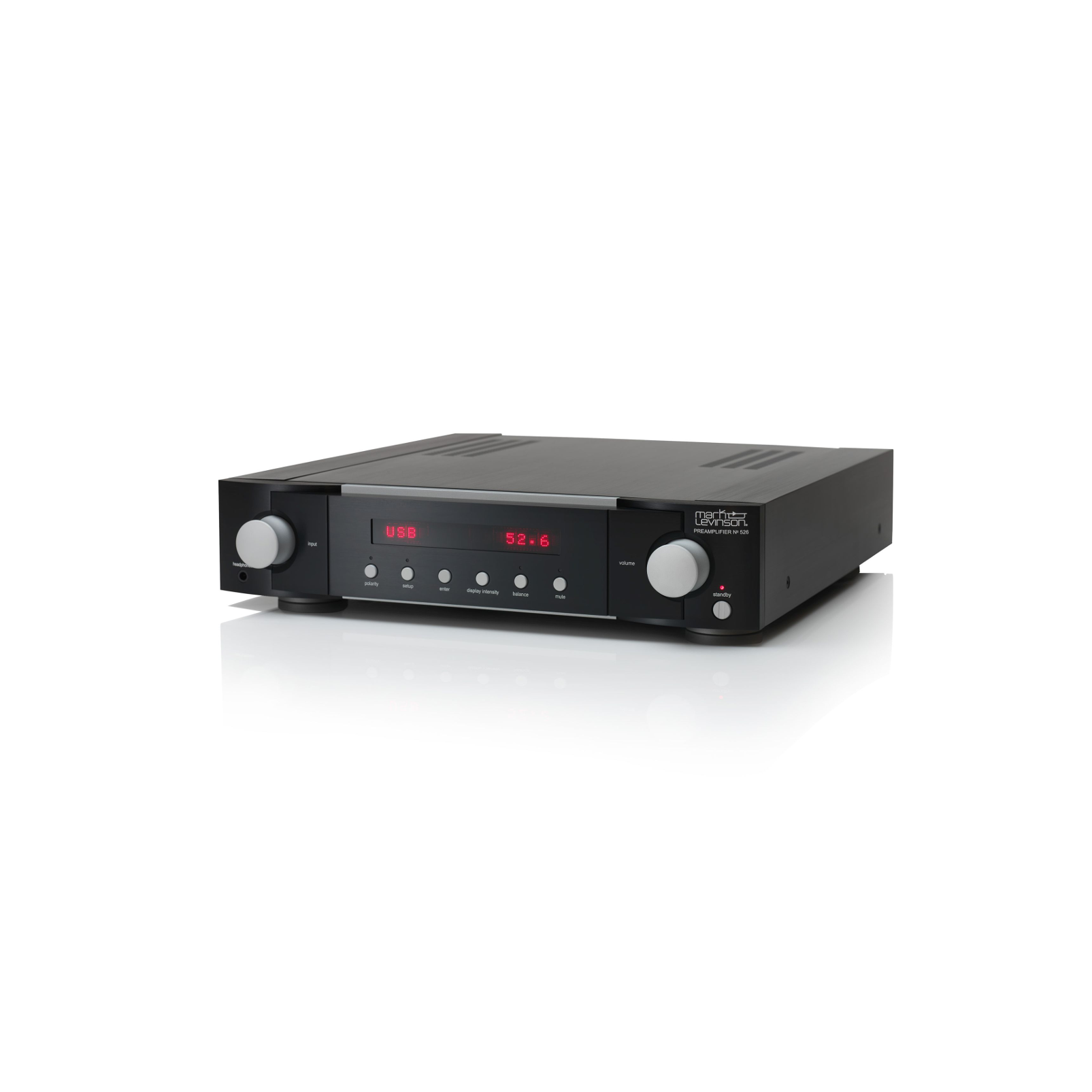 № 526 - Black - Dual-Monaural Preamplifier for Digital and Analog Sources - Detailshot 11