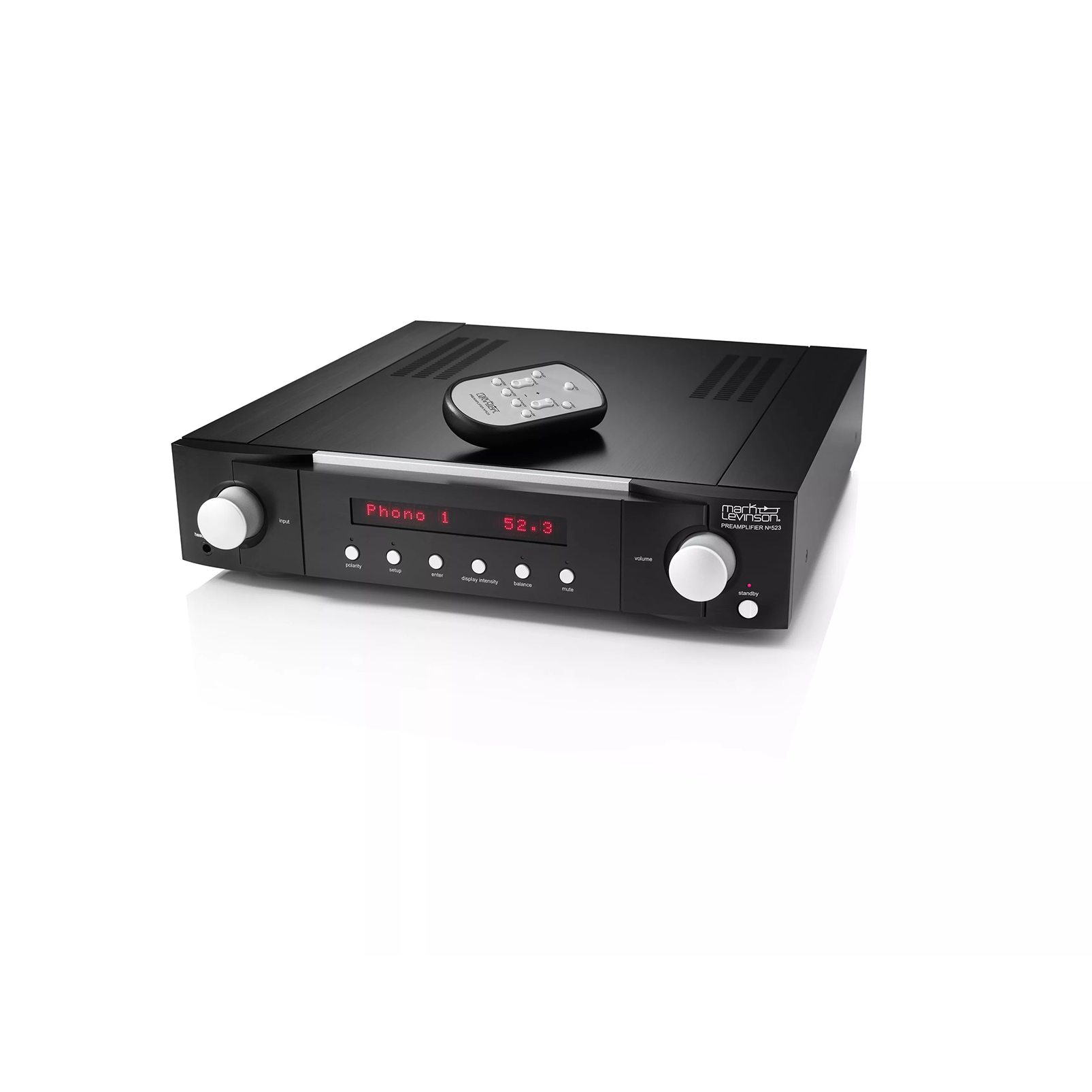 № 523 - Black - Dual-Monaural Preamplifier for Analog Sources - Detailshot 3