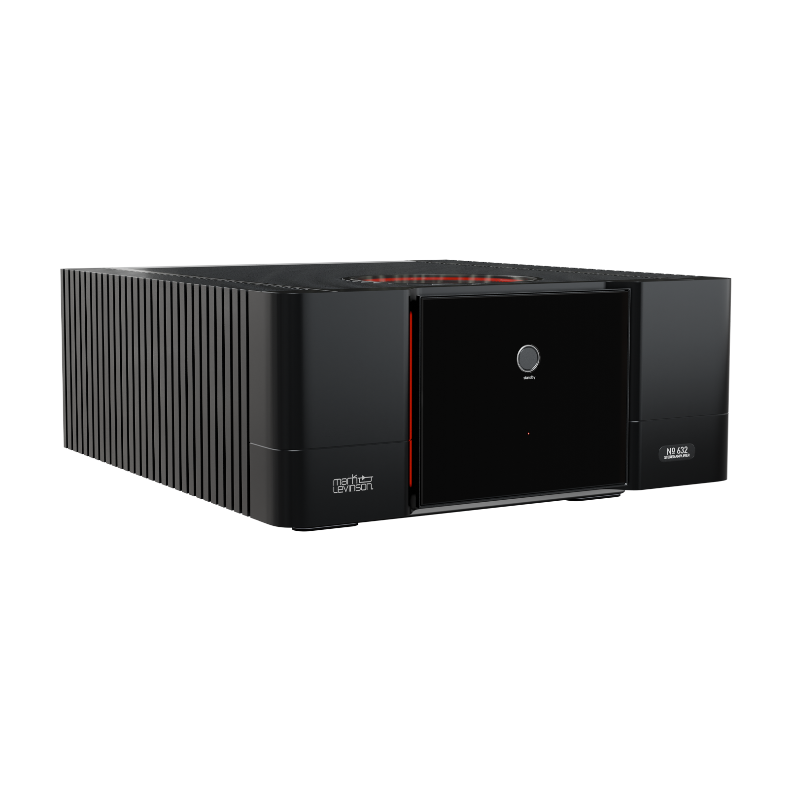 № 632 - Black - Stereo Amplifier - Left