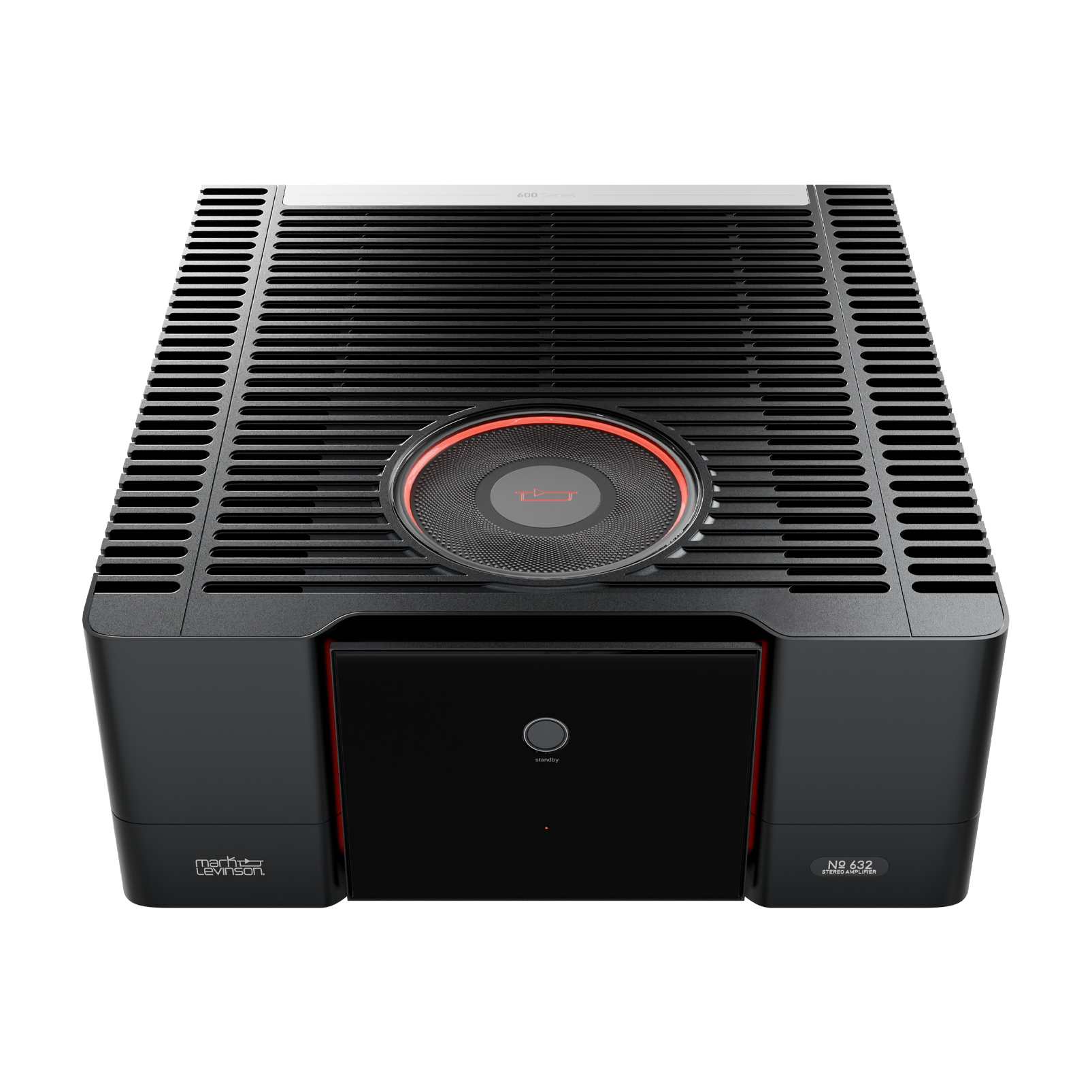 № 632 - Black - Dual-Monaural Amplifier - Top