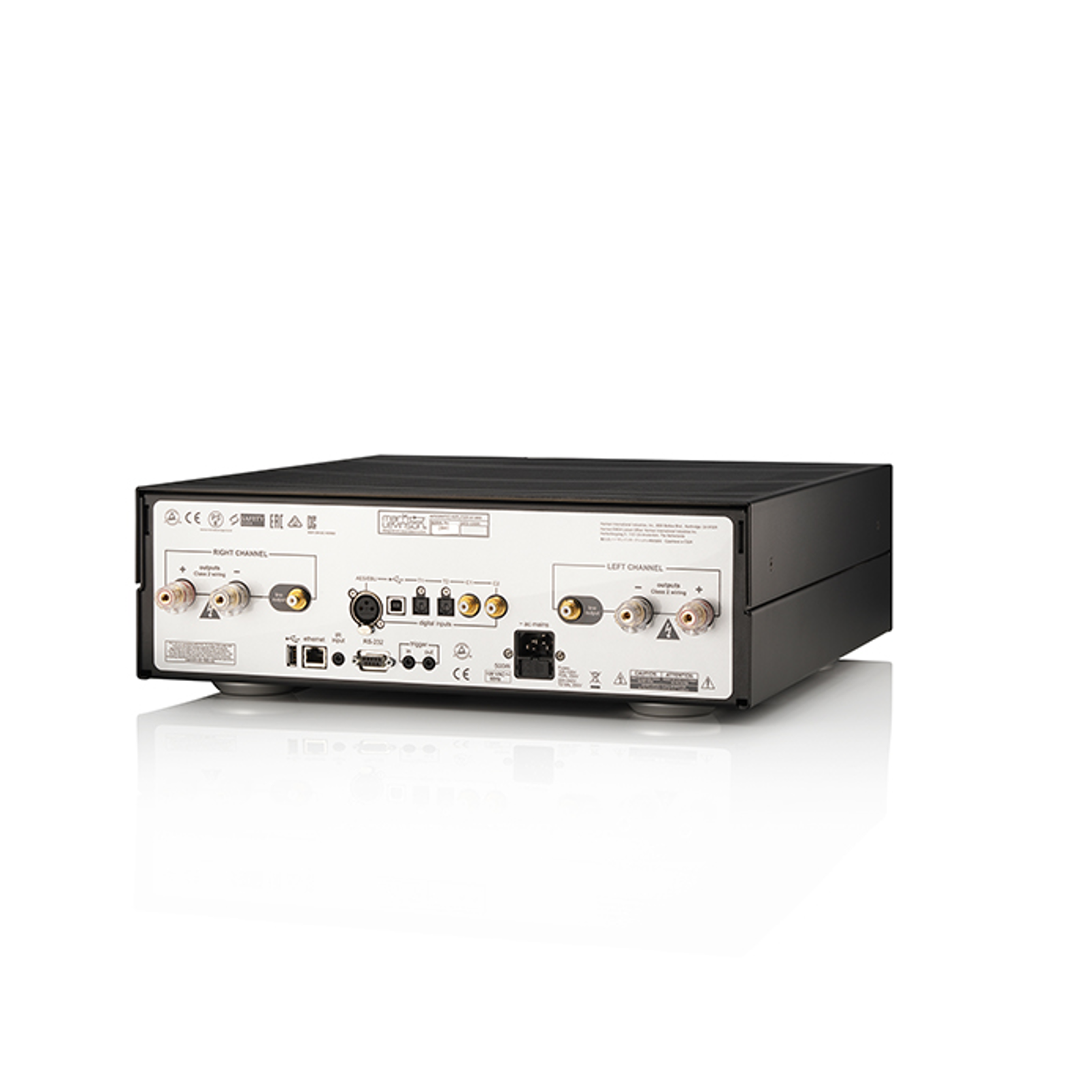 № 5802 - Black / Silver - Integrated Amplifier for Digital sources - Detailshot 1