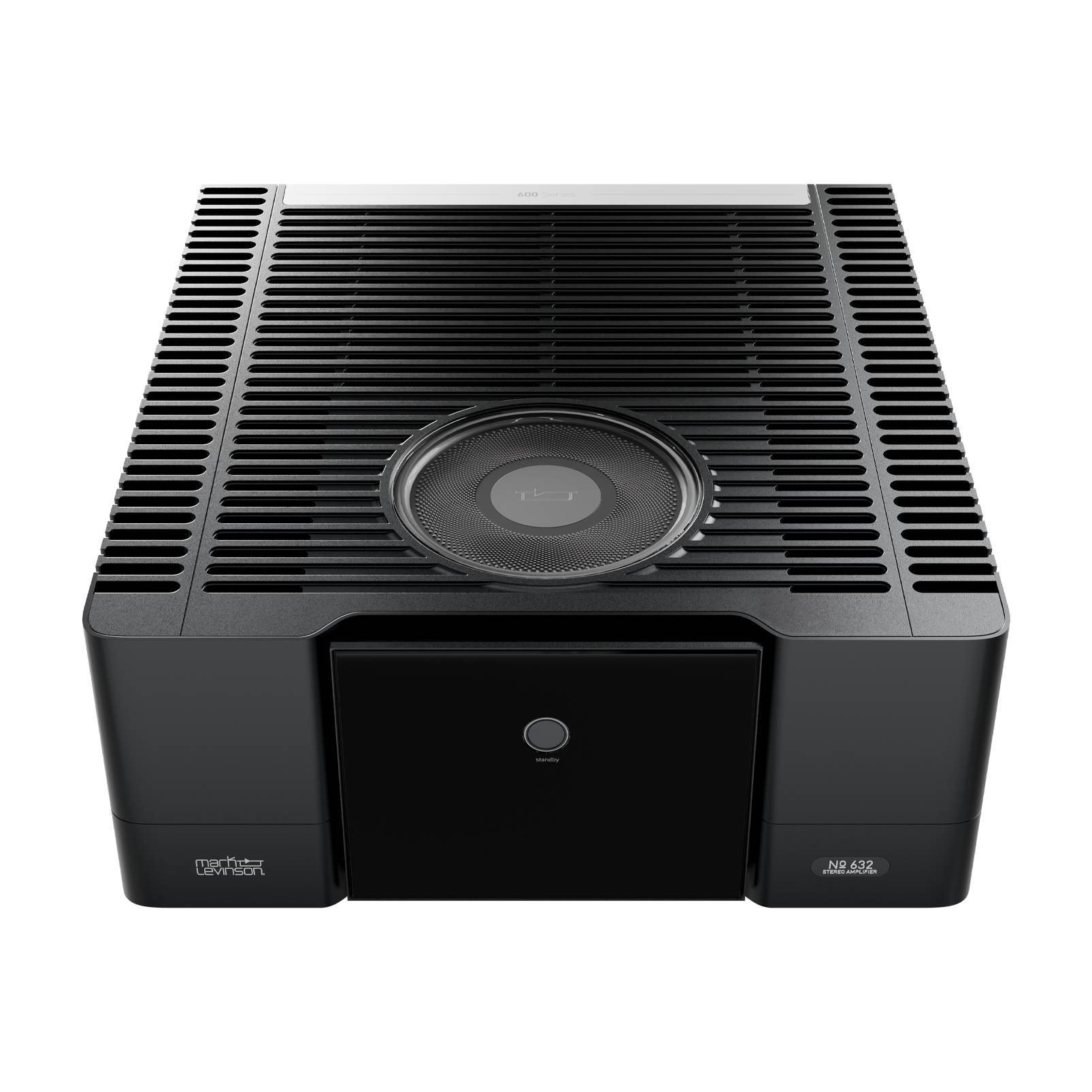 № 632 - Black - Stereo Amplifier - Detailshot 3