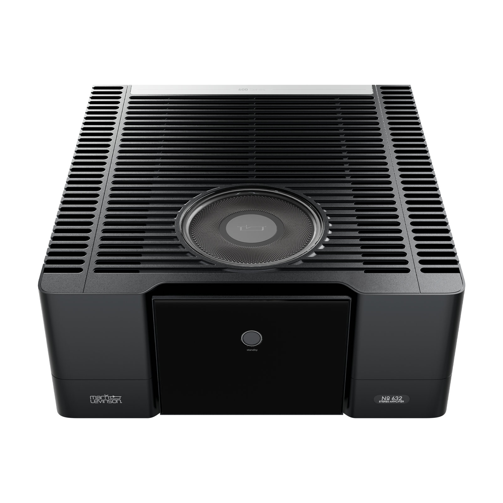 № 632 - Black - Stereo Amplifier - Detailshot 3