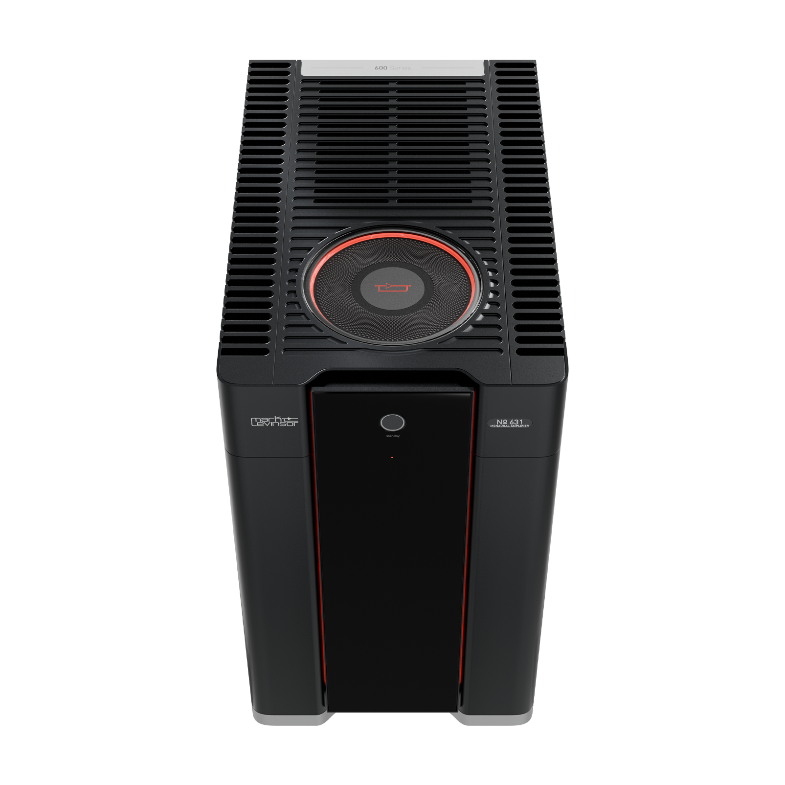 № 631 - Black - Monaural Amplifier - Top