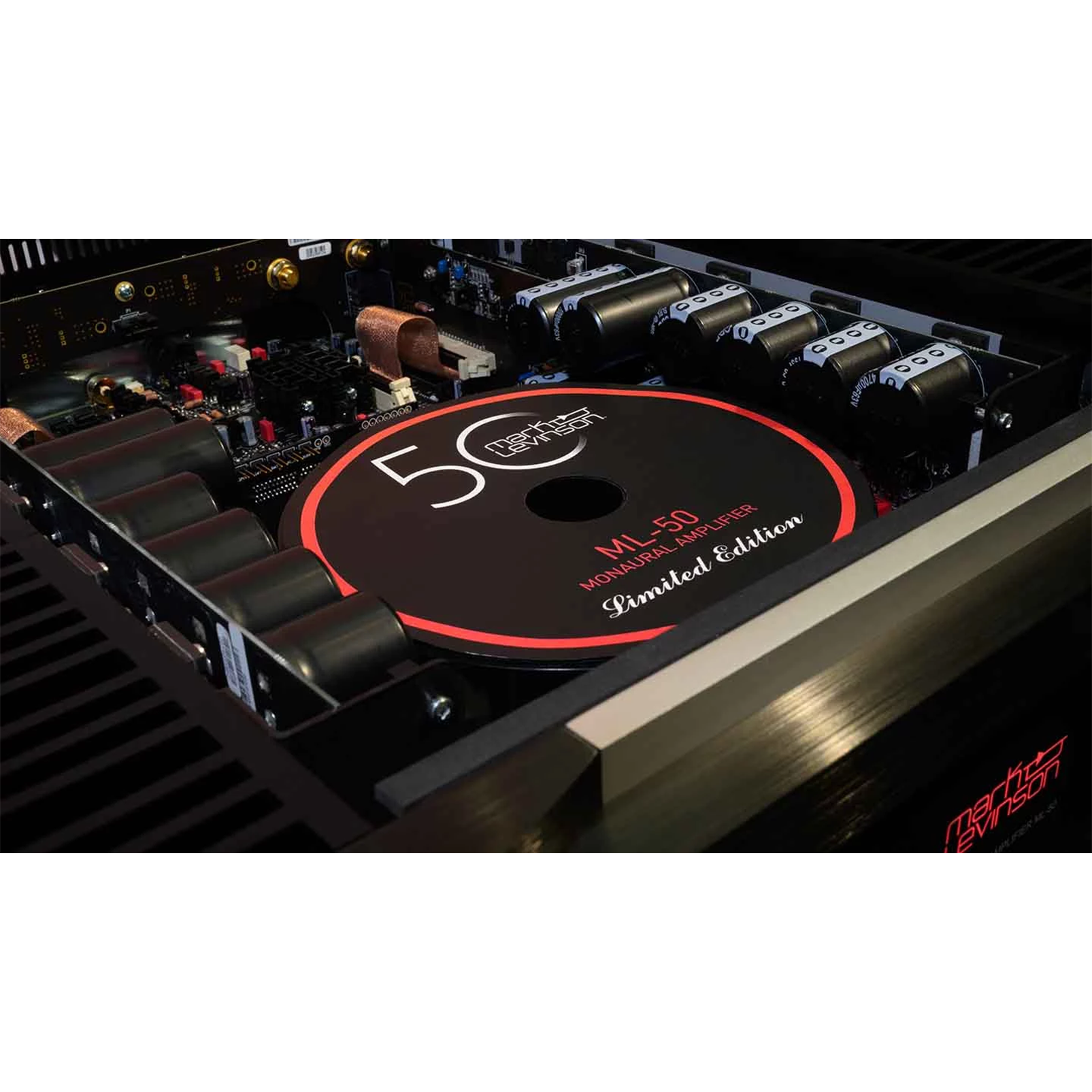 ML-50 - Black - Limited-edition Monaural Amplifier - Detailshot 1