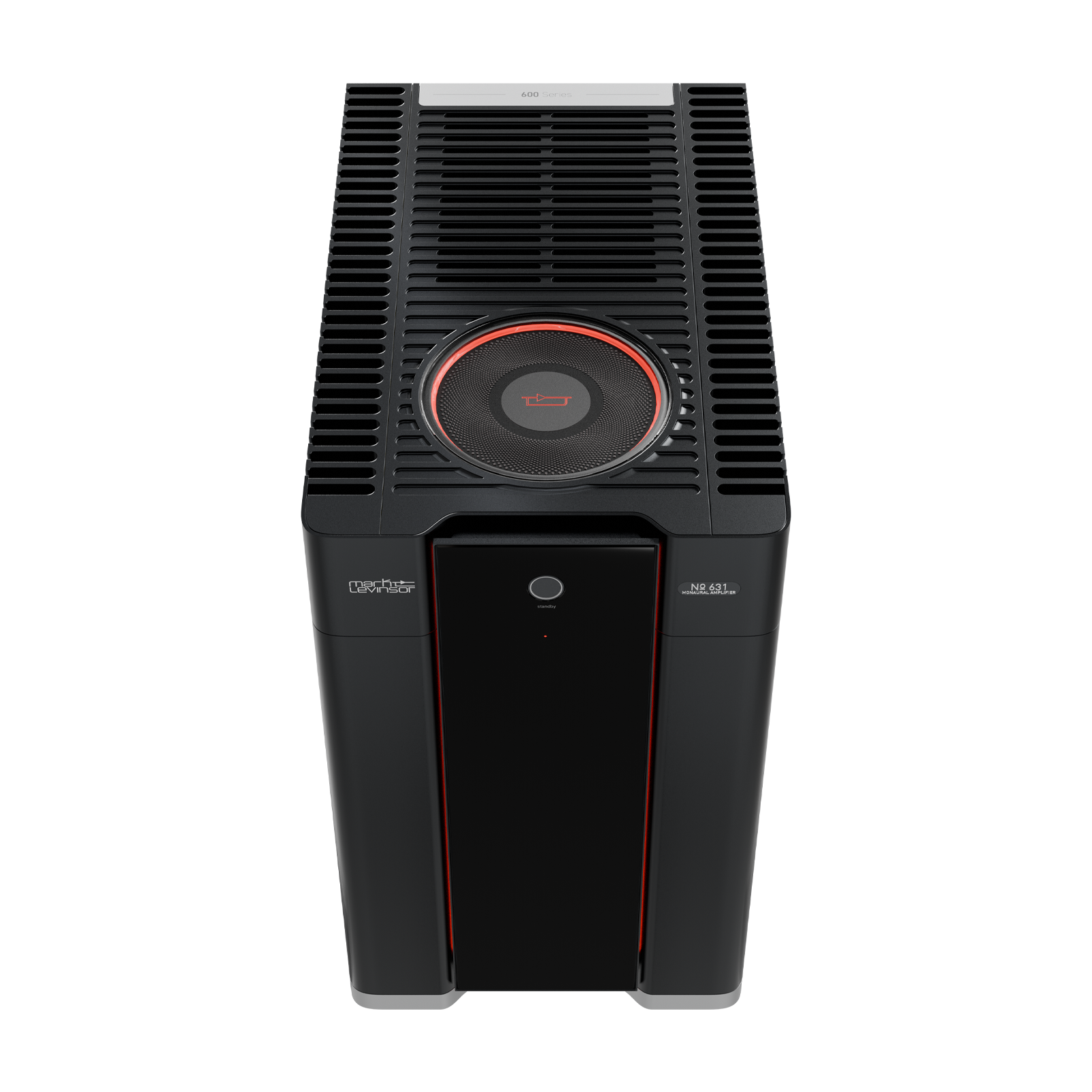 № 631 - Black - Monaural Amplifier - Top