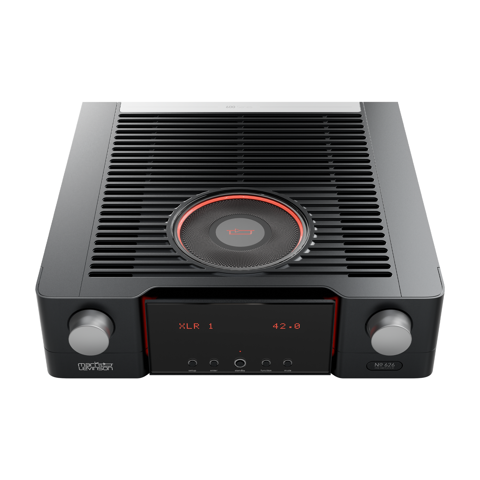 № 626 - Black - Dual-Monaural Preamplifier - Top