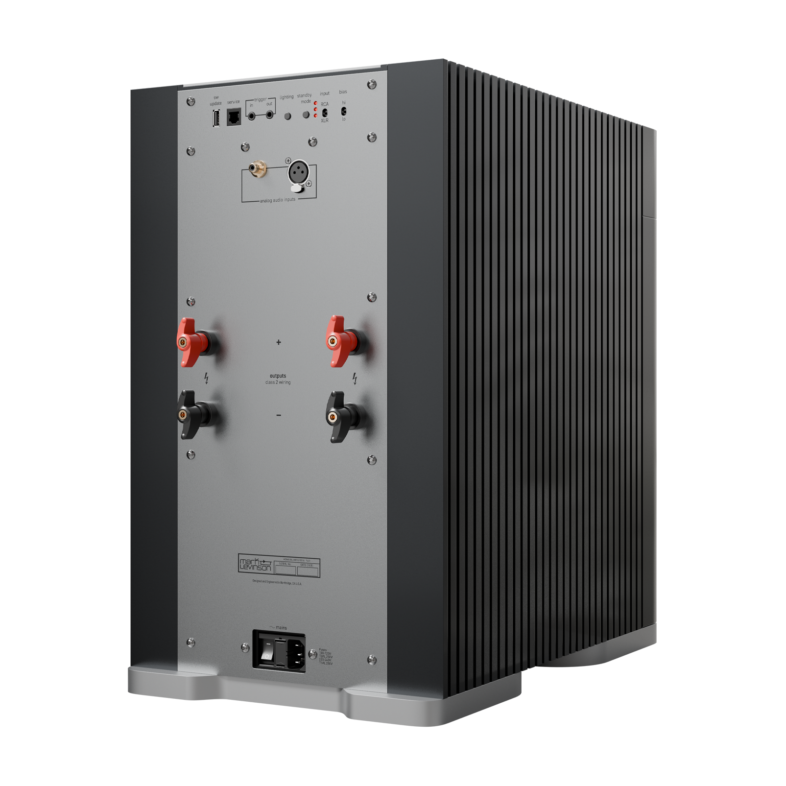 № 631 - Black - Monaural Amplifier - Detailshot 2
