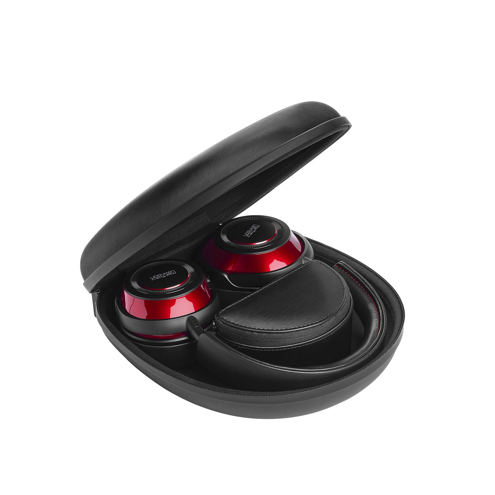 № 5909 - Red - PREMIUM WIRELESS HEADPHONES WITH ANC - Detailshot 5