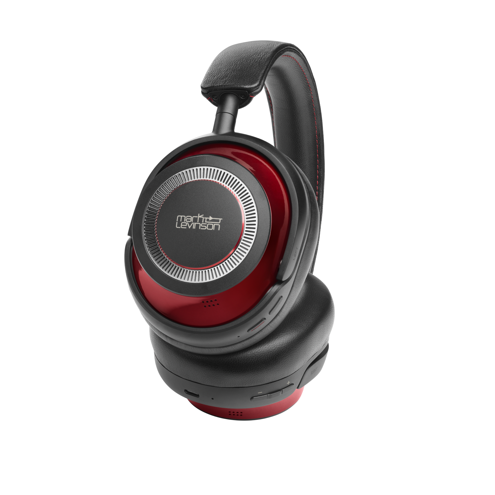 № 5909 - Red - PREMIUM WIRELESS HEADPHONES WITH ANC - Detailshot 1