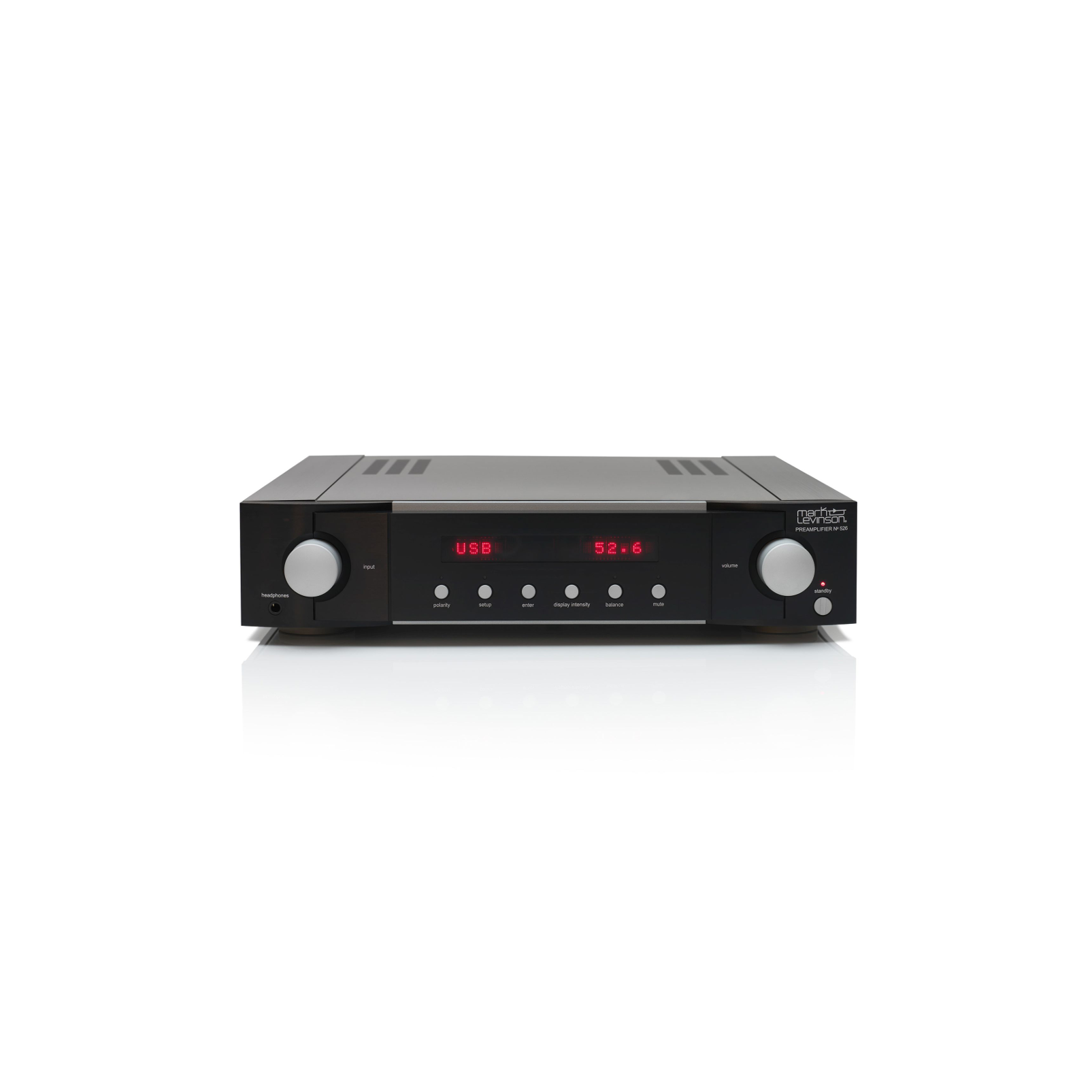 № 526 - Black - Dual-Monaural Preamplifier for Digital and Analog Sources - Detailshot 7