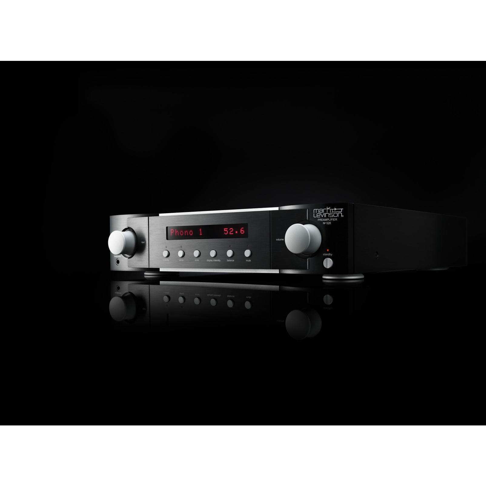 № 526 - Black - Dual-Monaural Preamplifier for Digital and Analog Sources - Detailshot 2