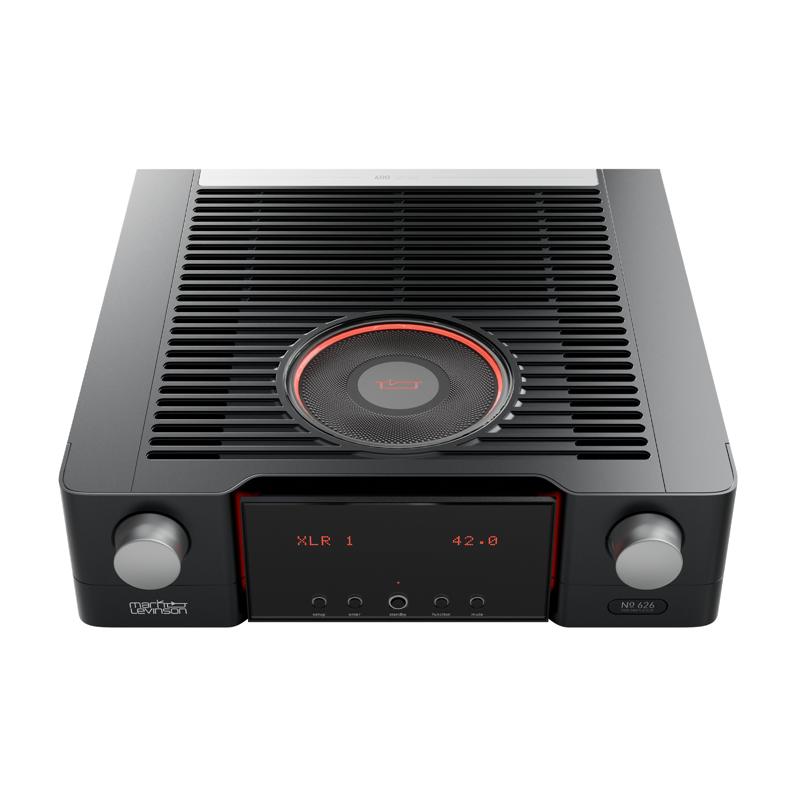 № 626 - Black - Stereo Preamplifier  - Top