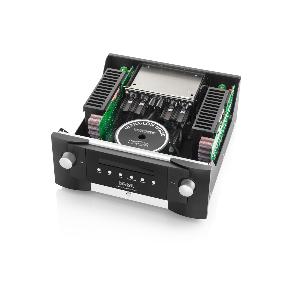 Nº585.5 - Black - Fully Discrete Integrated Amplifier with Class A Pure Phono Stage - Top