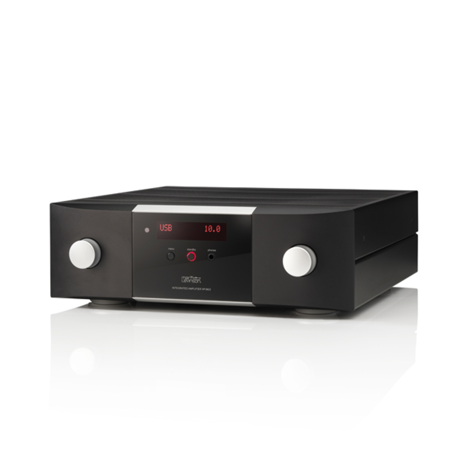 № 5802 - Black / Silver - Integrated Amplifier for Digital sources - Front