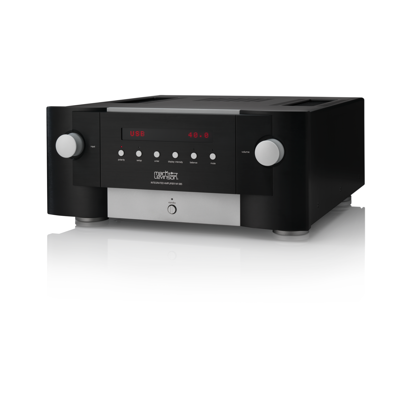 Nº585 - Black - Fully Discrete Integrated Amplifier - Hero