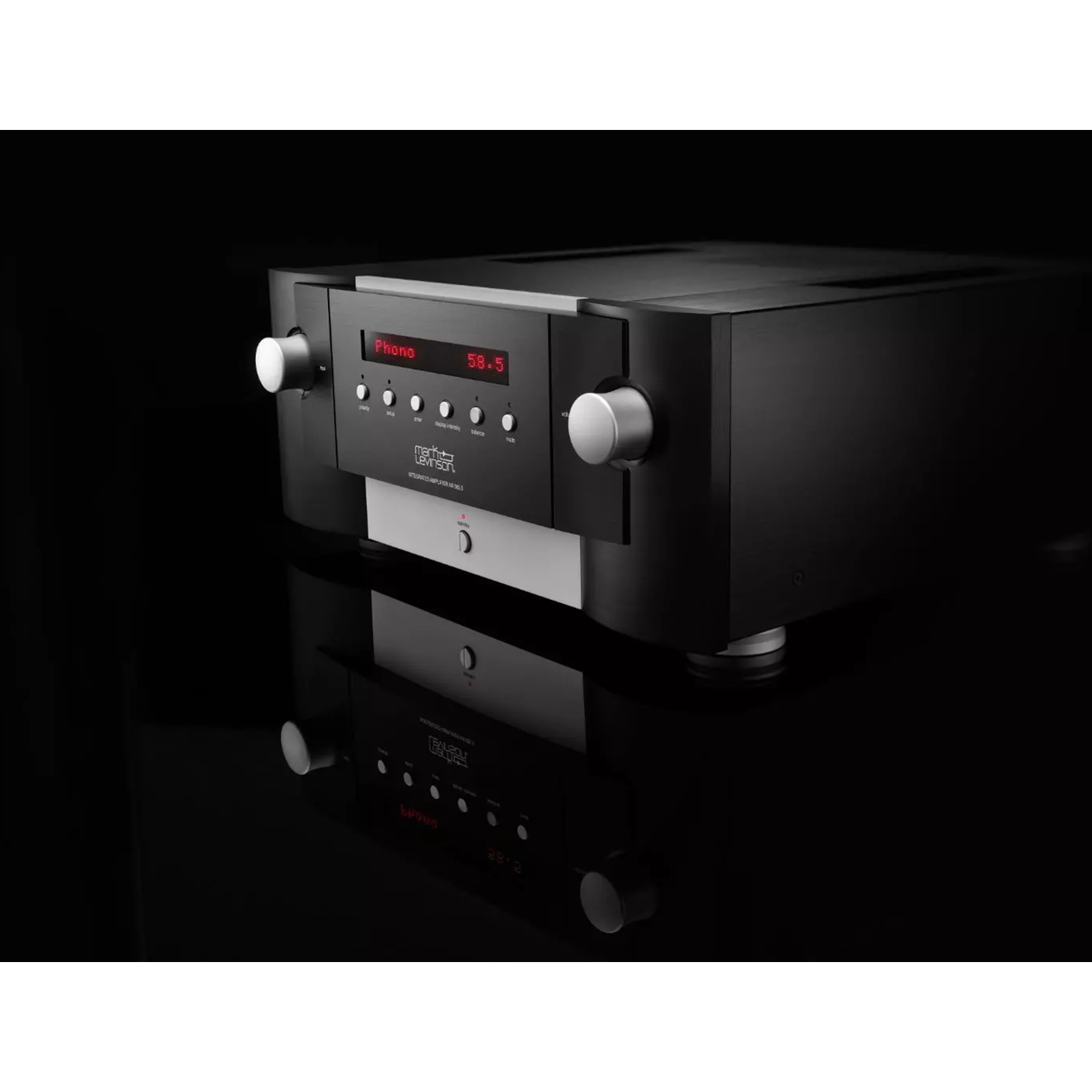 Nº585.5 - Black - Fully Discrete Integrated Amplifier with Class A Pure Phono Stage - Detailshot 8