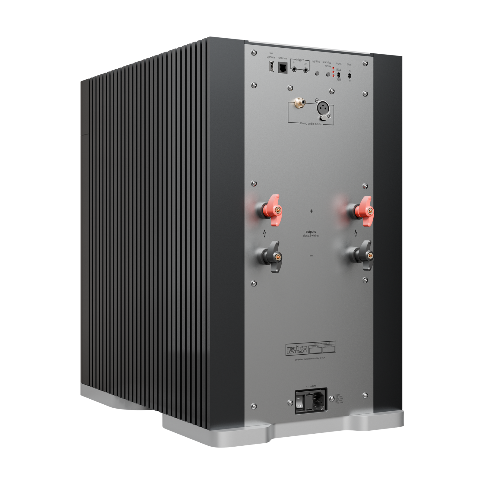 № 631 - Black - Monaural Amplifier - Detailshot 1